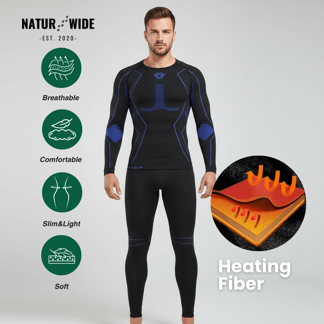 Herren Thermo-Kompressions-Unterwäsche-Set