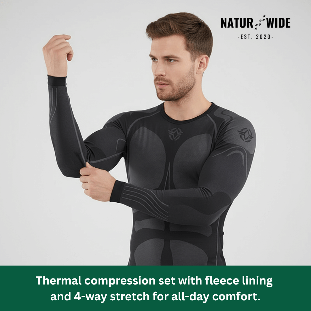 Herren Thermo-Kompressions-Unterwäsche-Set