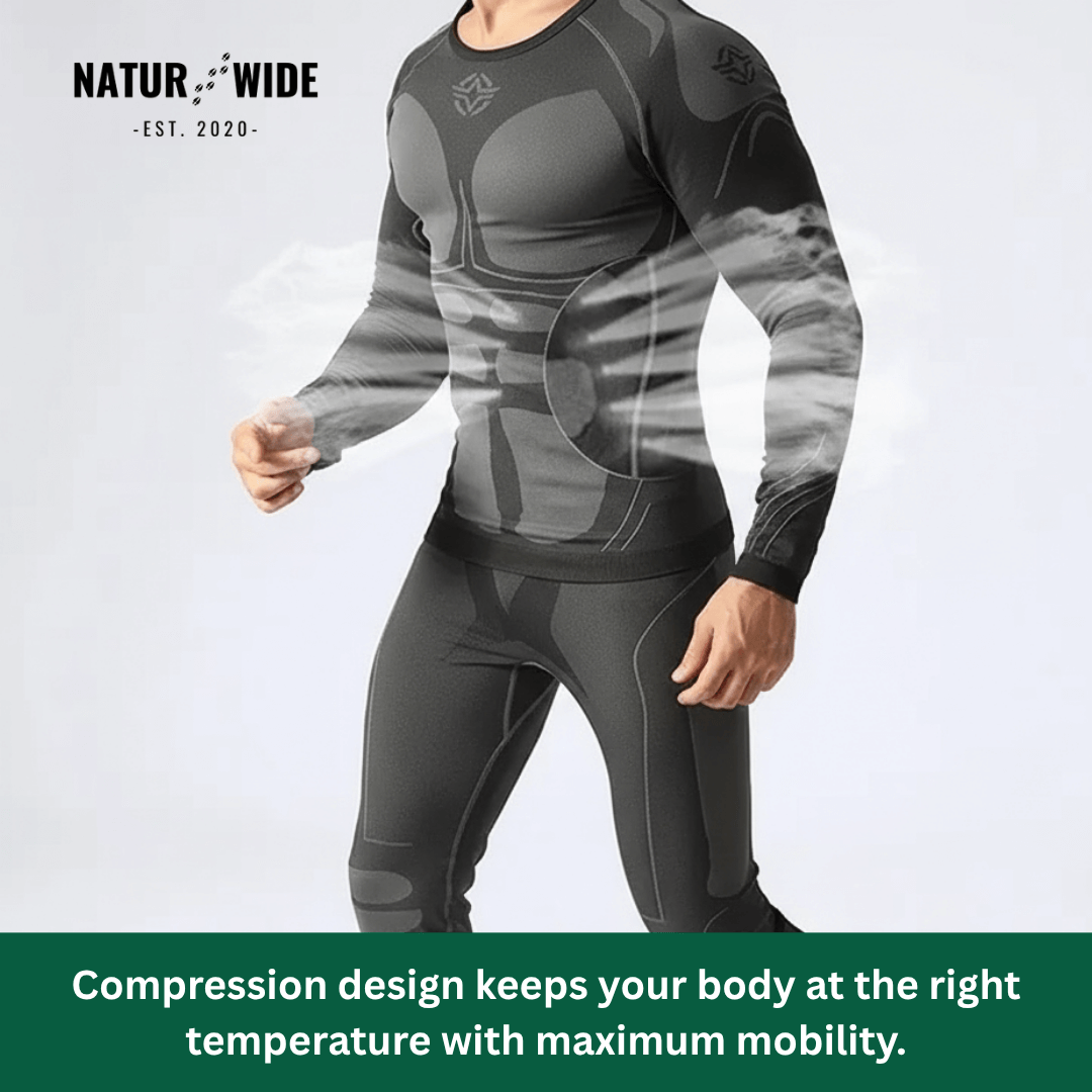 Herren Thermo-Kompressions-Unterwäsche-Set
