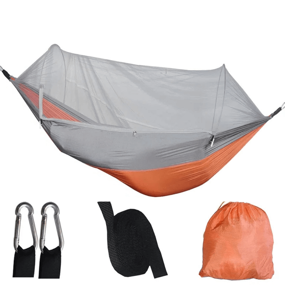 Camping-Hängematte mit Moskitonetz