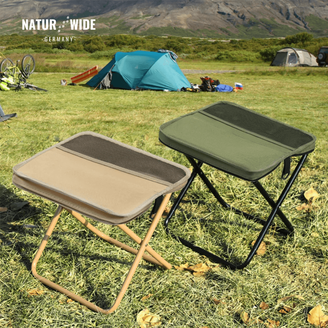 Naturwide Faltbarer Campingstuhl – Ultraleicht, Tragbar & mit Tragetasche