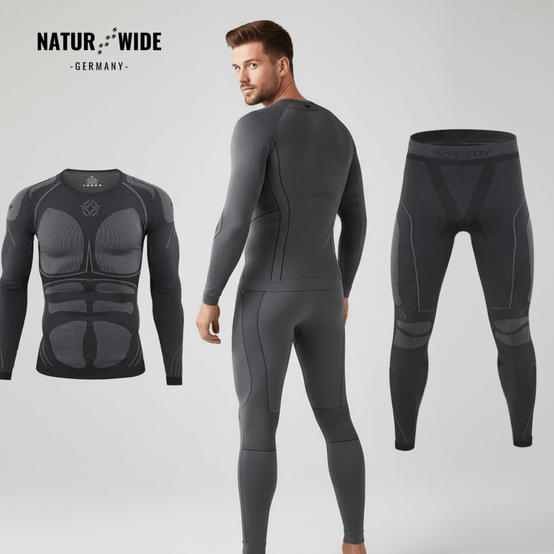 Herren Thermo-Kompressions-Unterwäsche-Set