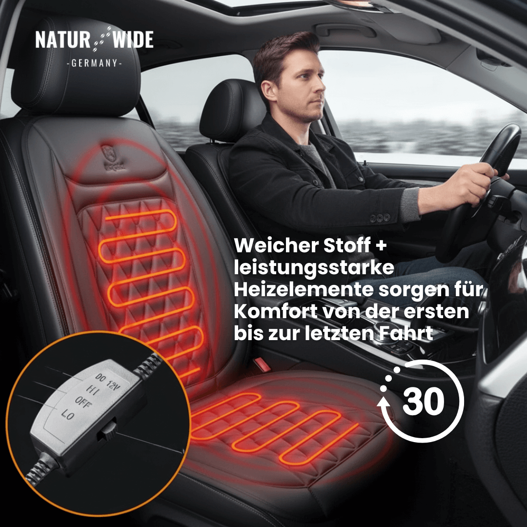 Beheizte Autositzauflage
