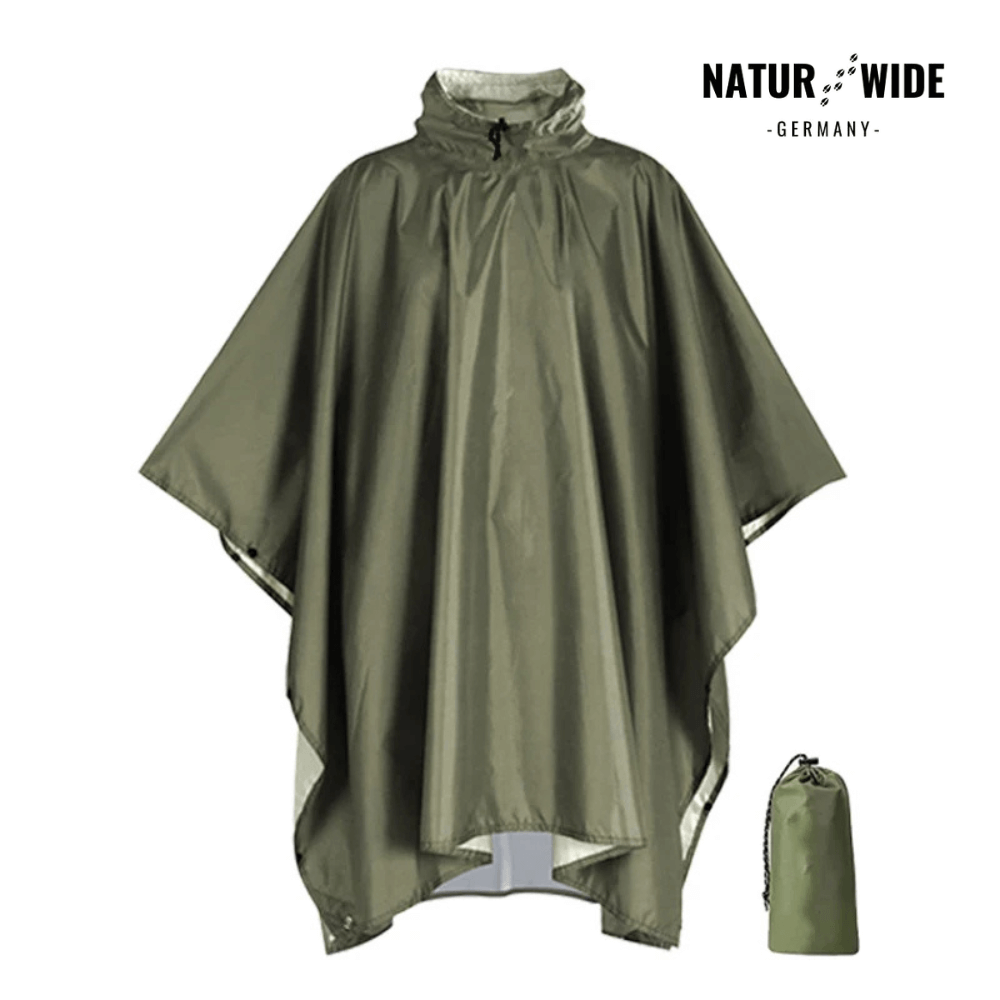 3 in 1 Regenponcho – Schutz für jede Wetterlage