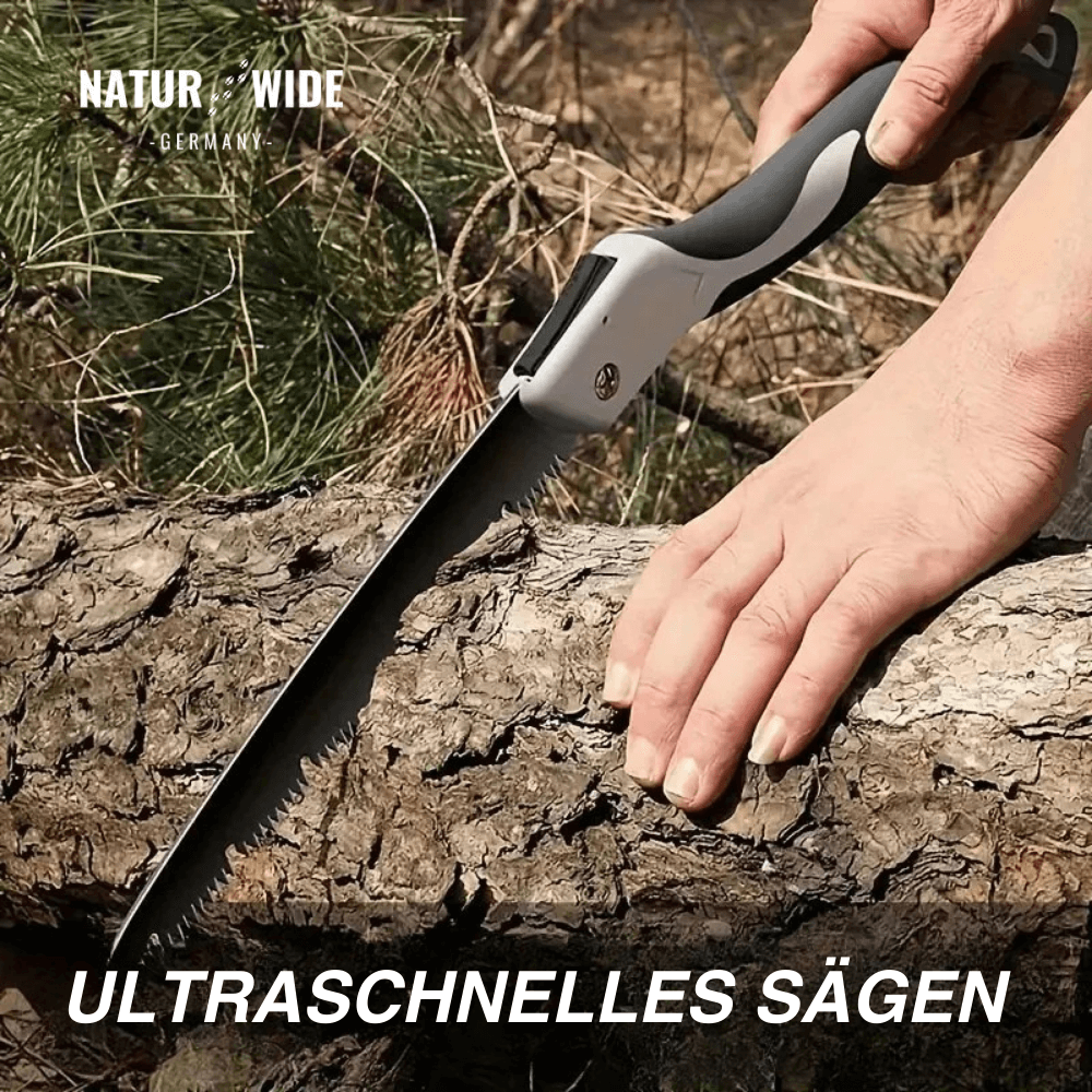Klappbare Outdoor-Säge für Camping & Garten