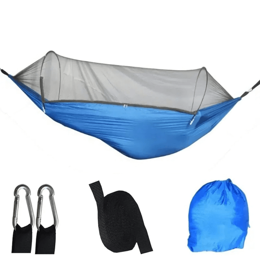 Camping-Hängematte mit Moskitonetz