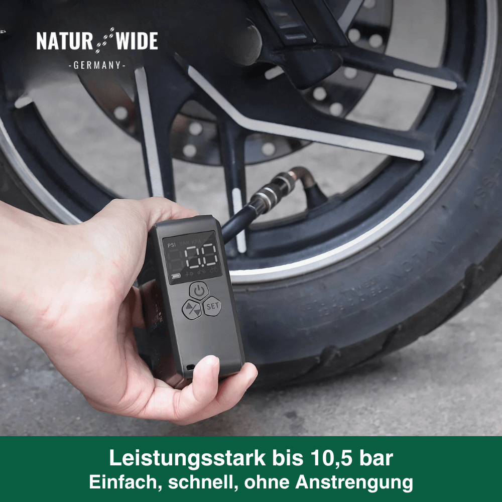 Minipumpe – Der smarte Luftkompressor für unterwegs