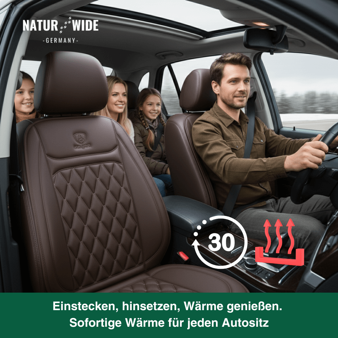 Beheizte Autositzauflage