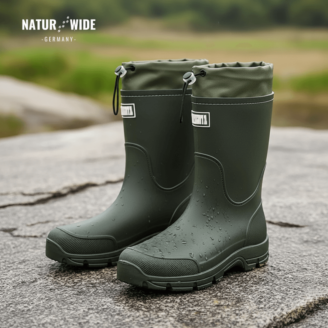 Wasserdichte Outdoor Gummistiefel unisex – Rutschfest, robust & langlebig
