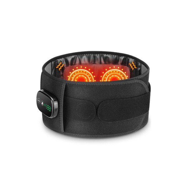 Rücken-Massagegürtel – Wärme, Vibration & Rotlichttherapie