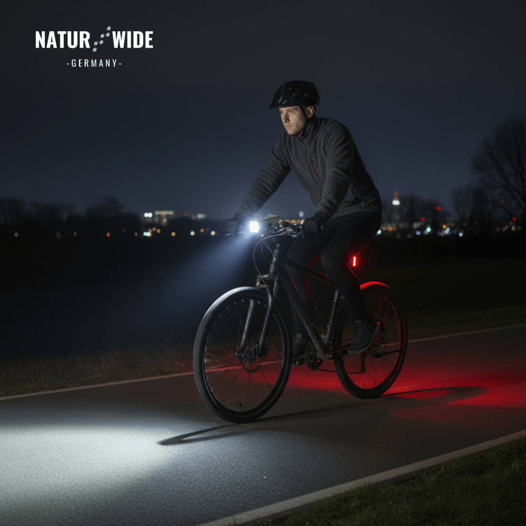 Fahrradlicht Set Front + Rücklicht
