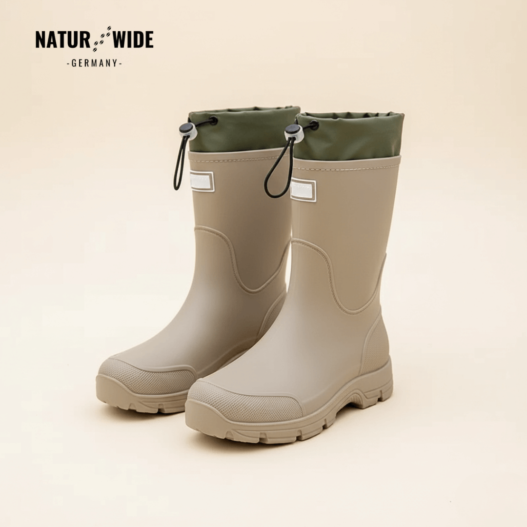 Wasserdichte Outdoor Gummistiefel unisex – Rutschfest, robust & langlebig