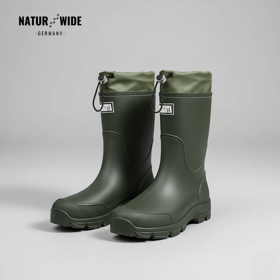 Wasserdichte Outdoor Gummistiefel unisex – Rutschfest, robust & langlebig