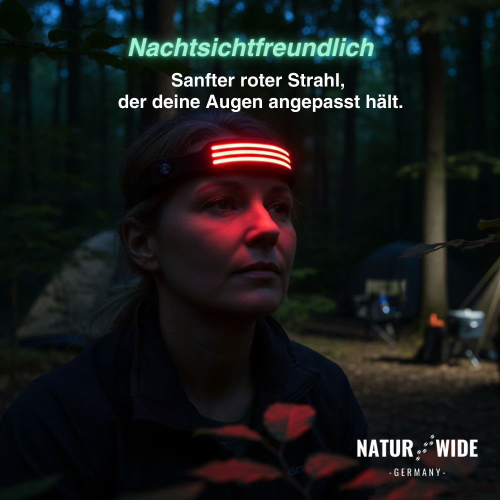 Naturwide Stirnlampe - Das Original