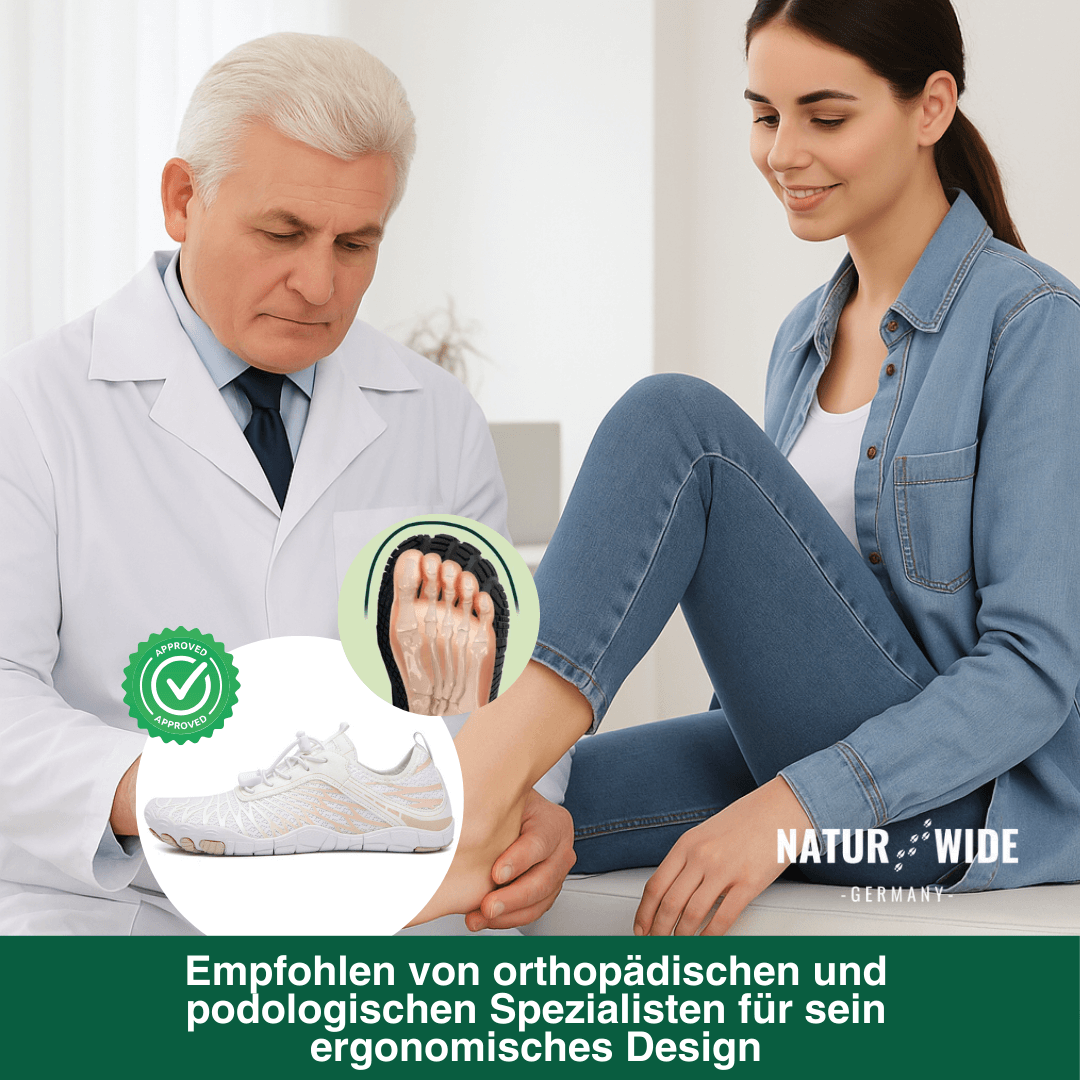 BareFlex – Barfußschuhe für gesundes Gehen, podologisch geprüft (Unisex)