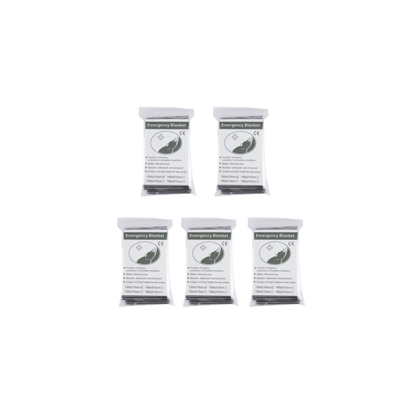 Notfall- & Rettungsdecke – Gold/Silber, wasserdicht, wärmeisolierend & reflektierend