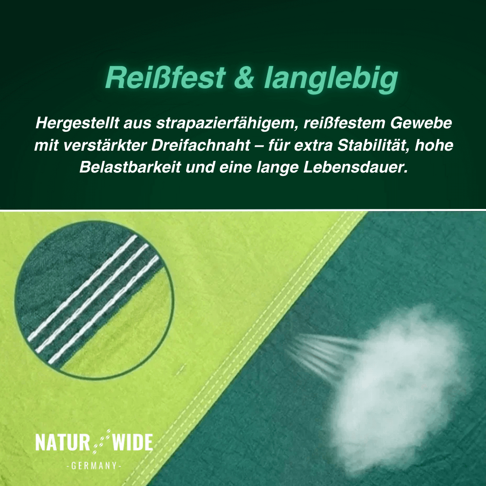 Camping-Hängematte mit Moskitonetz