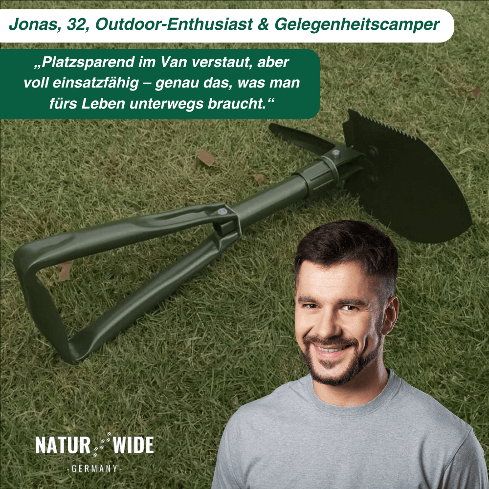 Klappbare Multifunktions-Schaufel