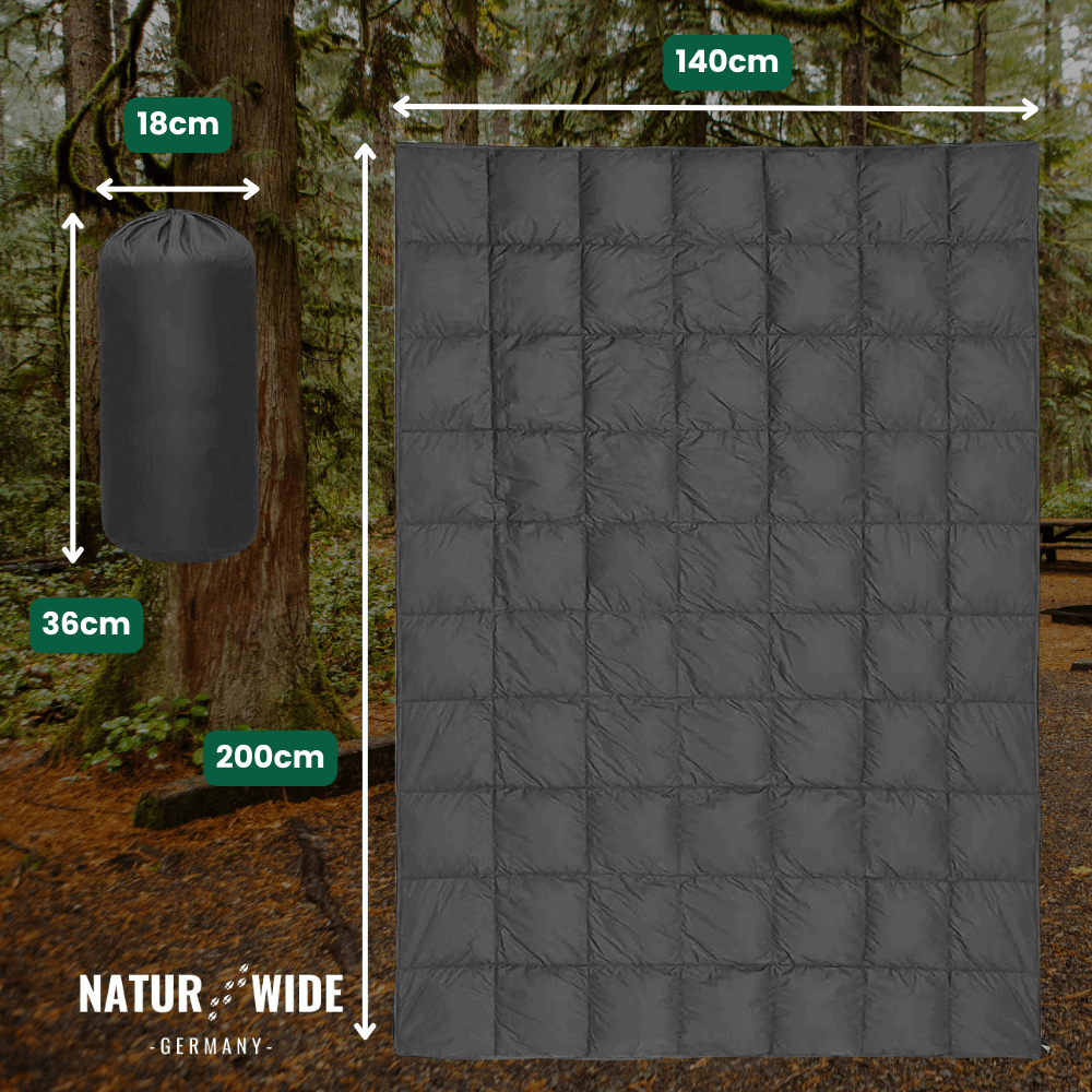 Reisedecke Outdoor – für Sommer & Winter geeignet