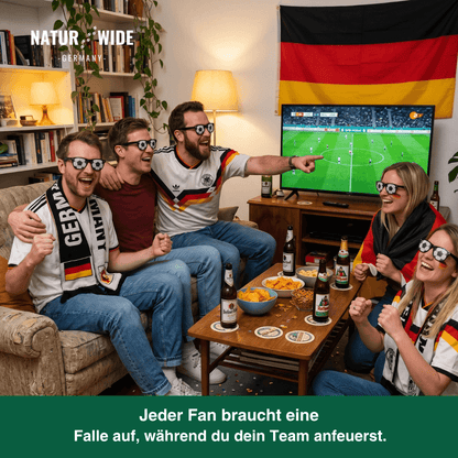 WM Flaggen-Sonnenbrille – 42 Länder Fan-Eyewear