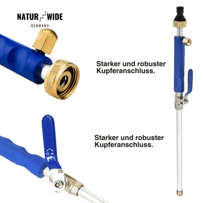 Hochdruck-Wasserpistole – Strahl-Düse für Gartenschlauch