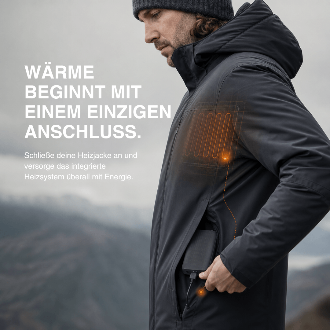 Powerbank-Paar für beheizte Socken – 3,7 V / 2 A, 2×4.000 mAh