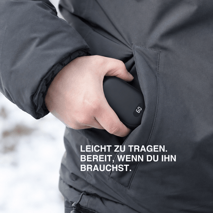 Doppel Heiz Handwärmer – wiederaufladbarer Taschenwärmer