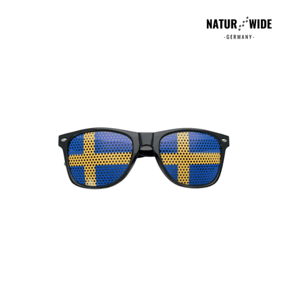 WM Flaggen-Sonnenbrille – 42 Länder Fan-Eyewear