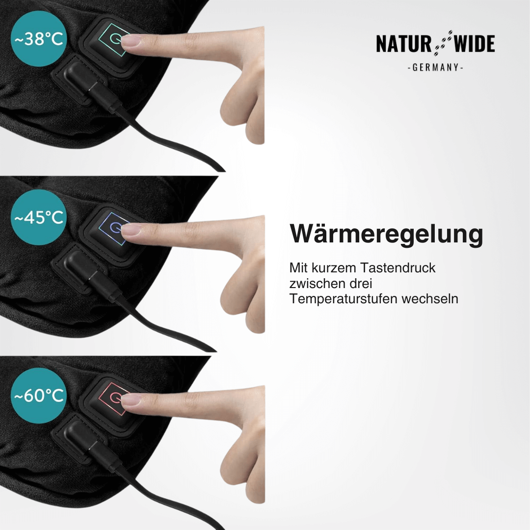 USB Beheiztes Sitzkissen 45cm – Heizmatte für Büro, Auto & Tier