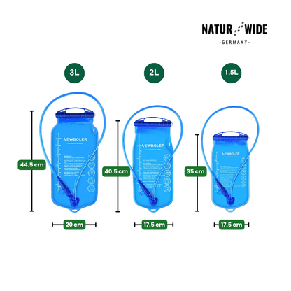 BPA-Freier Trinkblase Wasserreservoir (1,5L/2L/3L)