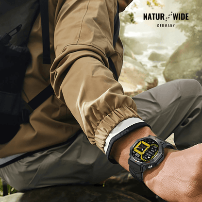 Militär GPS Smartwatch – AMOLED, 10ATM, HD Bluetooth-Anruf