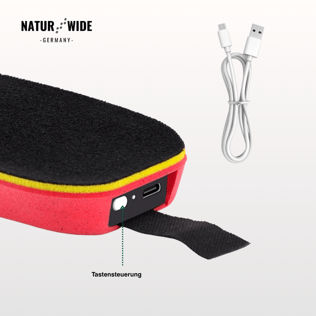 App-Gesteuerte Smarte Wiederaufladbare Beheizte Einlegesohlen