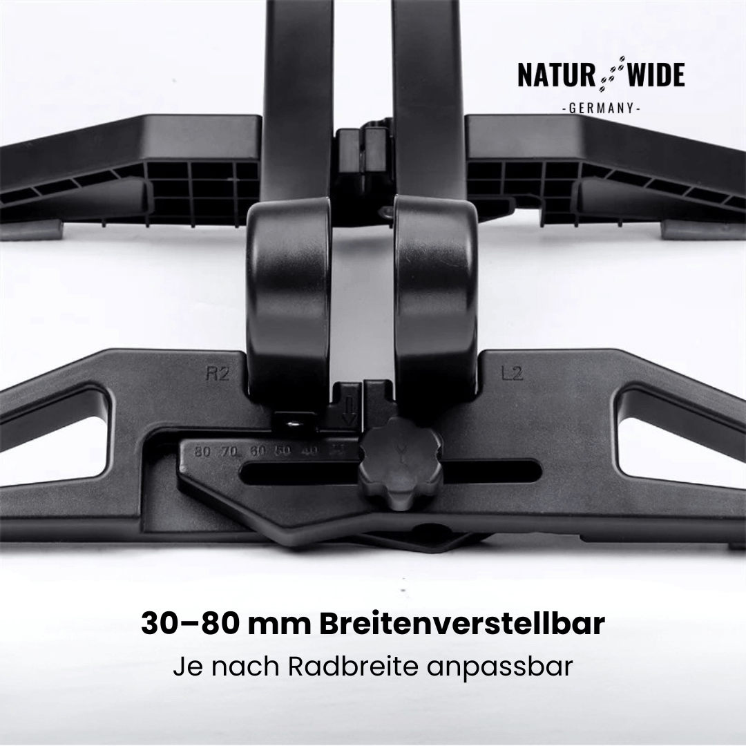 Verstellbarer, tragbarer Fahrradständer & Aufbewahrungsständer