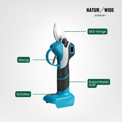 4-in-1 Akku-Teleskopsäge & Astschere – Bürstenlos (18V Kompatibel)