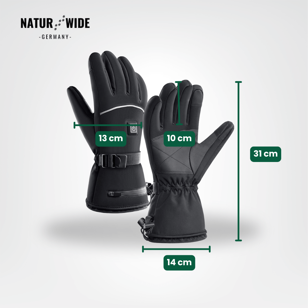 akku beheizbare handschuhe Beheizte Handschuhe – 3 Heizstufen, wasserdicht & winddicht – Lunea