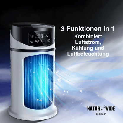 PolarBreeze® - Mini Mobile Klimaanlage 3-in-1 – Kühler, Befeuchter & Luftreiniger