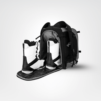 65L Ski Rucksack – Große Skistiefeltasche für Helm & Boots