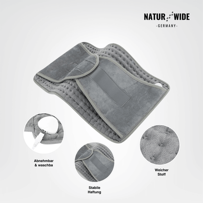 Elektrischer Heizgürtel Rücken – 9 Wärmestufen & Timer