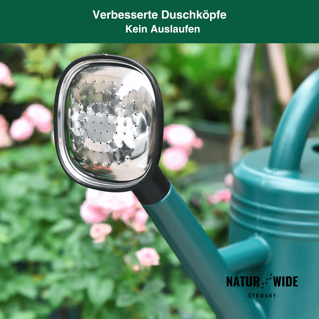 Garten-Gießkanne 5L mit Brausekopf & langem Ausguss