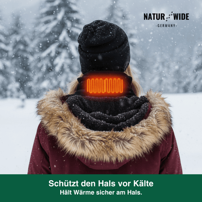 USB Beheizter Nackenwärmer – Elektrischer Schal 3 Heizstufen