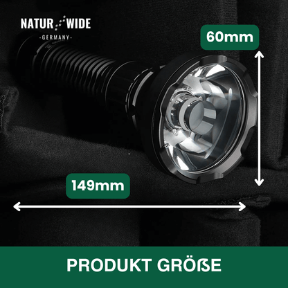 Superlampe – 2000LM Extremhelle Taschenlampe mit 964m Reichweite