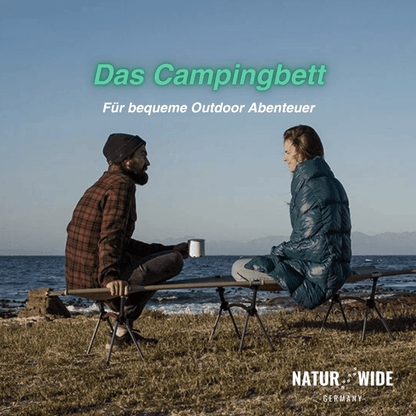 Naturwide Outdoor Feldbett – Ultraleicht & Faltbar