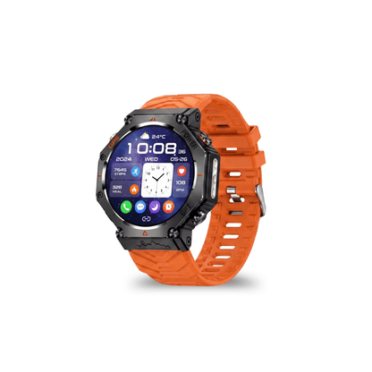 Militär GPS Smartwatch – AMOLED, 10ATM, HD Bluetooth-Anruf
