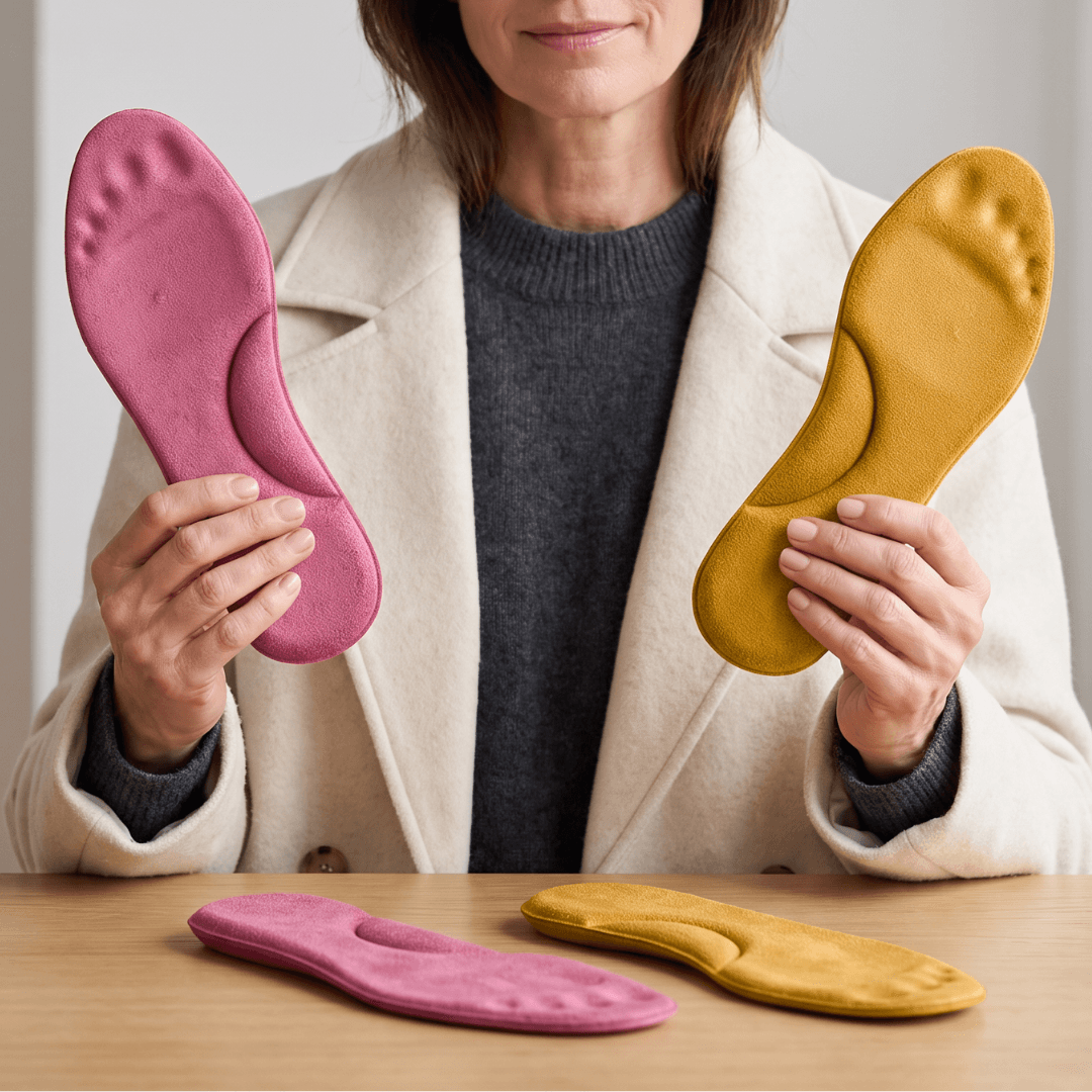 Winter Selbstheizende Thermo-Einlegesohlen – Memory Foam, Fell & extra warm