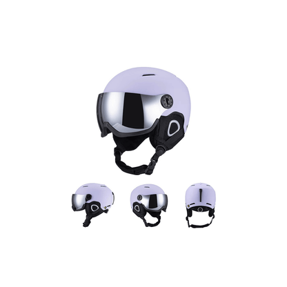 Premium Skihelm mit integriertem Visier – Warm & Stoßfest