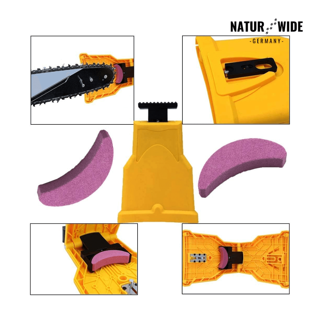 Universal Kettensägen-Schärfer – Schnell & Tragbar (35-50 cm)