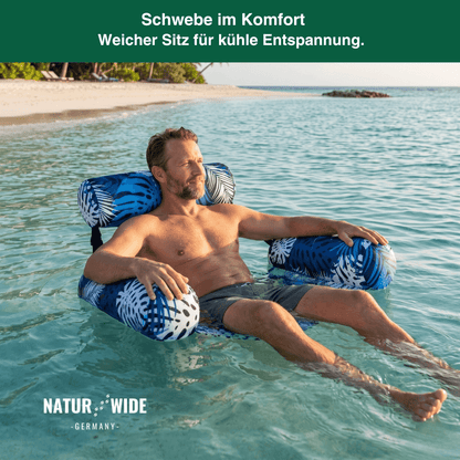 Aufblasbare Pool-Hängematte – Robuster Wasser-Liegestuhl