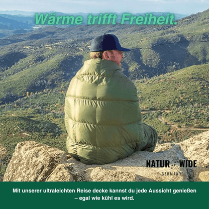 Reisedecke Outdoor – für Sommer & Winter geeignet