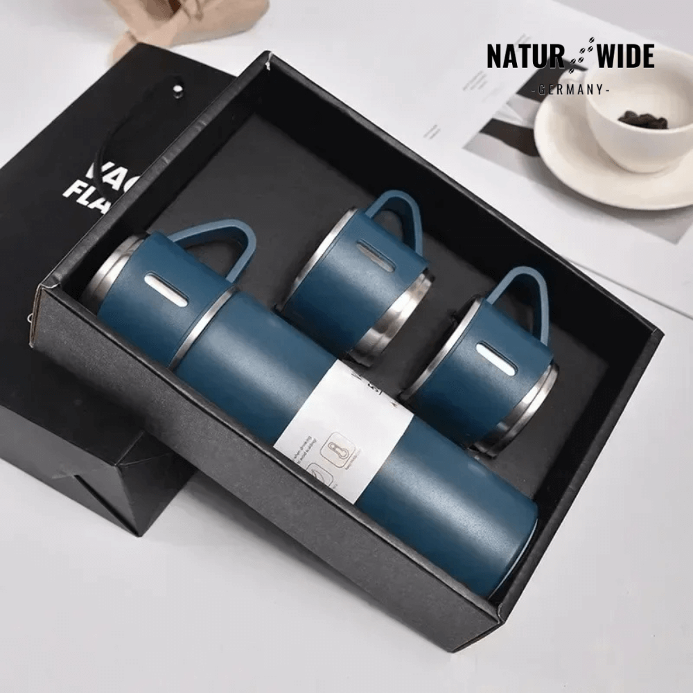 Vakuumisolierte Edelstahl - Thermosflasche