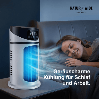 PolarBreeze® - Mini Mobile Klimaanlage 3-in-1 – Kühler, Befeuchter & Luftreiniger